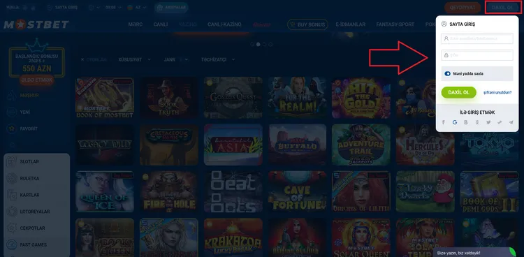 Mostbet azerbaycan girişi Mostbet azerbaycan girişi